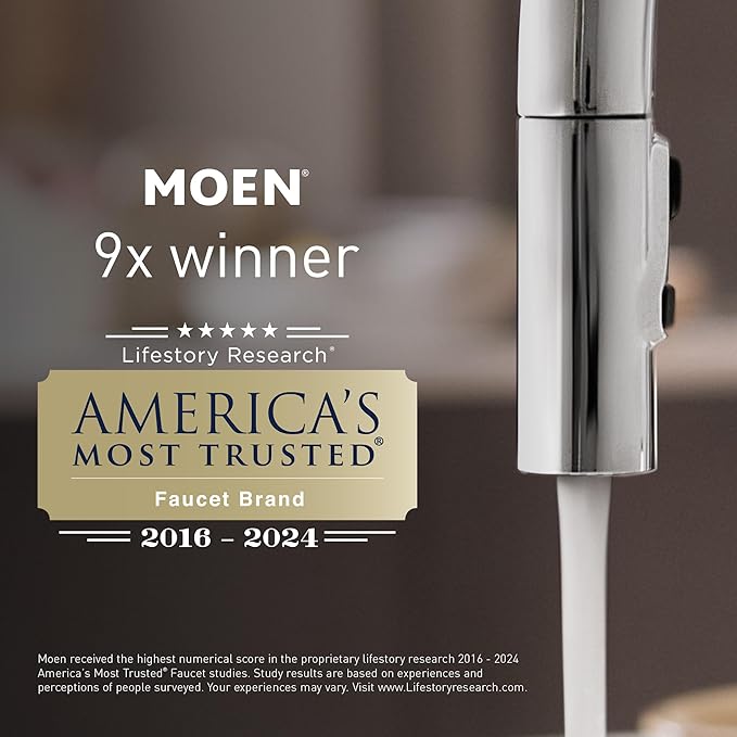 Moen YB5490ORB Kingsley 20-Inch W x 5-Inch D Decorative Bathroom Vanity Glass Shelf,, Oil Rubbed Bronze