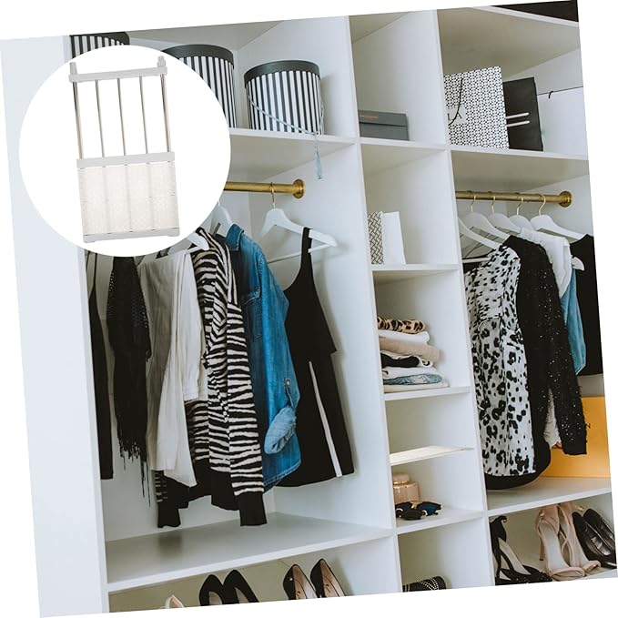 Bathroom Shelves Wardrobe Storage Rack Retractable Shelf Easy Install Wall Bracket Closet Storage