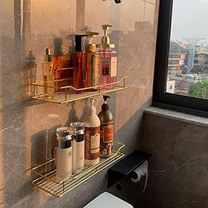 Bathroom Shelf No Drilling A