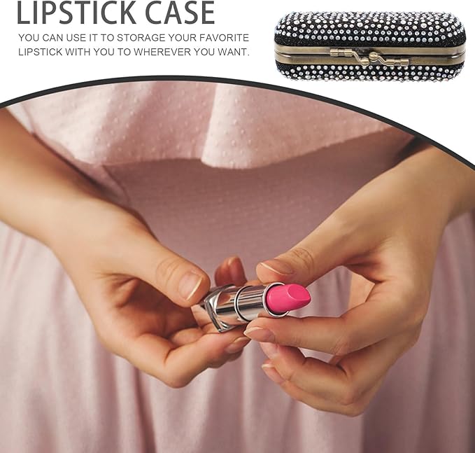 Space-saving Lipstick Case Jewelry Box Portable Makeup Organizer Mirror