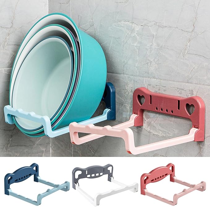 Sturdy Bathroom Shelf Adhesive Wall Mount Organizes Shampoo Soap Towels Space Saving Designs Accessory Wall Mounted Basin Stand