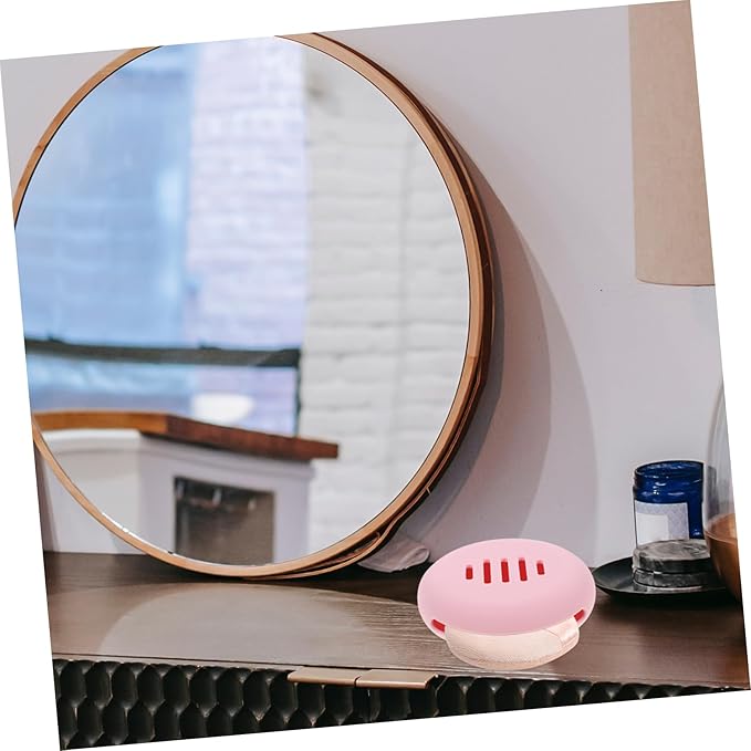 Ipetboom Silicone Makeup Puff Case Portable Makeup Sponge Holder for Travel Compact Powder Puff Storage Box for Women Lightweight and Sturdy Design for Makeup Organization