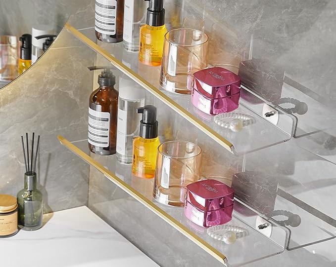 Bathroom Shelf, Vanity Storage Shelf, 30cm Shelf