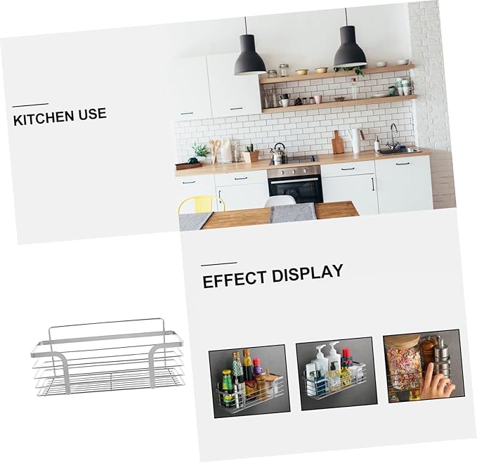 Zerodeko Stainless Steel Storage Rack Shower Shelf Towel Rack Bathroom Wall Decor Floating Shelves
