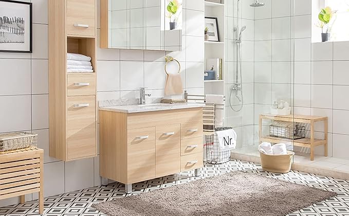 Leyden Gold Crystal Bathroom Accessories, Towel Bar Set Toilet Paper Holder Towel Ring Coat Hooks Shinny Bathroom Hardware Wall Mounted 4 Pieces with Crystal Ball Base