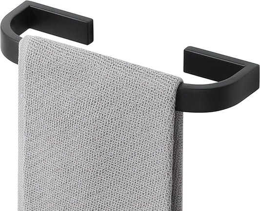 Alise 10'' Towel Bar for Bathroom,Black Towel Holder Towel Racks for Bathroom Wall Mount,SUS304 Stainless Steel Towel Rail Towel Hanger for Walls