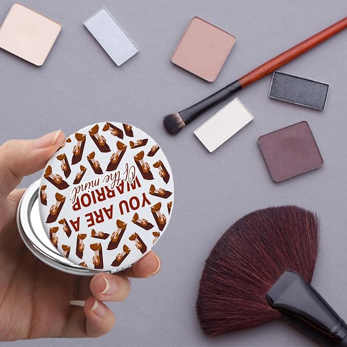 FAADBUK Odysseas Greek Mythology Gift Greek God Characters Makeup Mirror for Musical Fans Lovers (Warrior Mirror)
