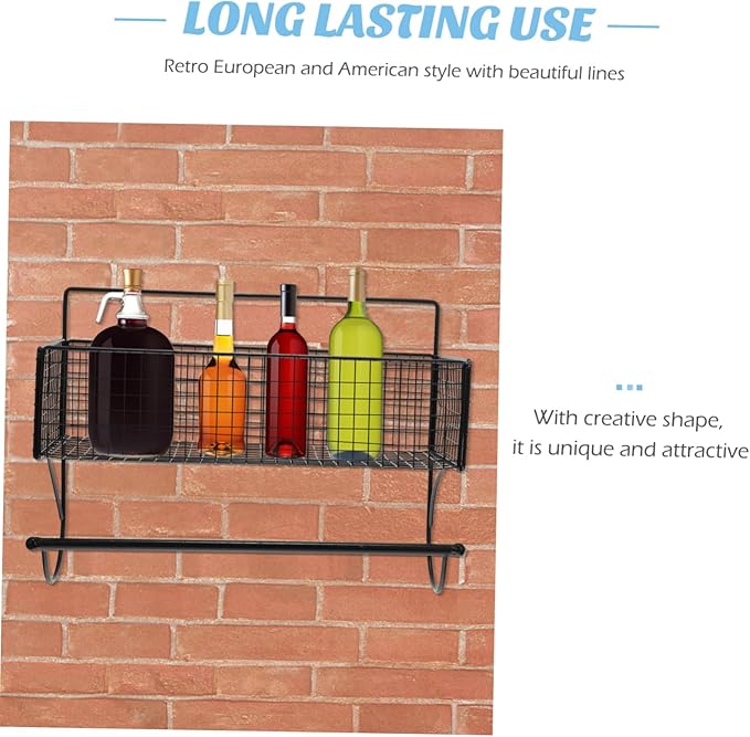 LIFKOME Multi-Function Storage Shelf Wall-Mounted Rack for Bathroom Over The Toilet Shelf Organizer