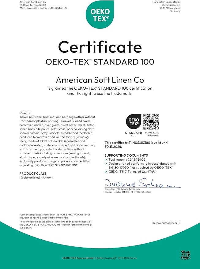 American Soft Linen Luxury 4 Piece Bath Towel Set, 600 GSM 100% Cotton Turkish Bath Towels for Bathroom, 27x54 in Extra Large Bathroom Shower Towels, Lilac