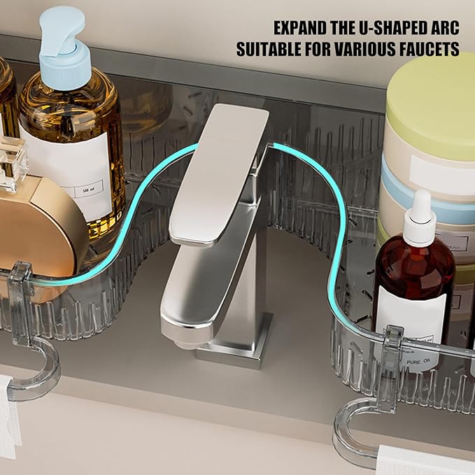 Suction Bathroom Shelf with Drain Holes Space Efficient Storage for Toiletries Cosmetics Laundry Room Supplies Multipurpose Suction Shelf