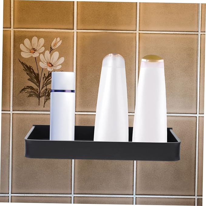 Cabilock Bathroom Storage Rack Toilet Shelf Wall Hanging Corner Shelves Easy Install Space