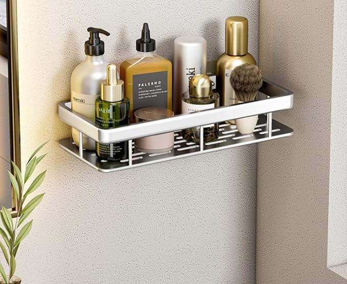 Shelf, Bathroom washbasin, Storage Kitchen, Single Layer Thickened-Patch Square Basket