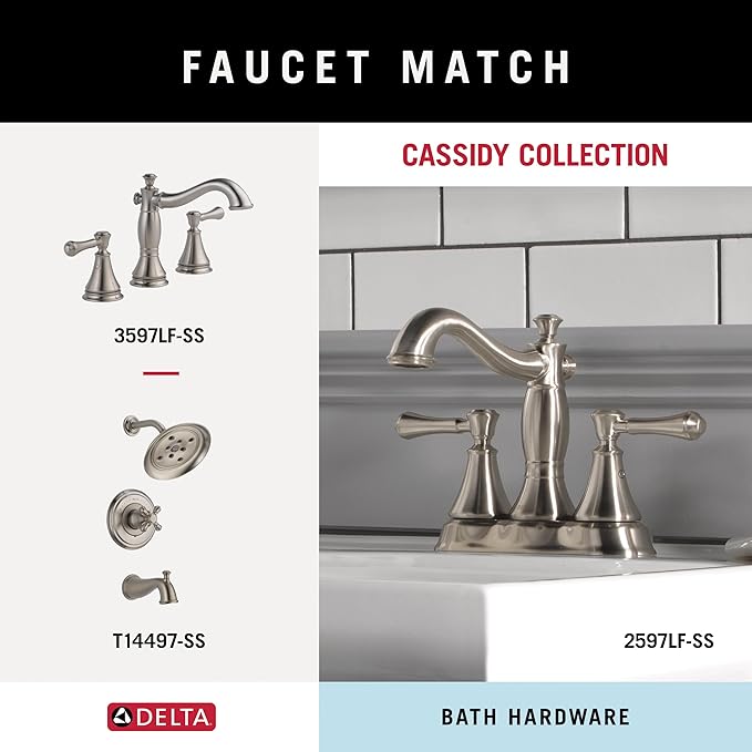 Delta Cassidy (1-Pack) Towel Hooks Brilliance Stainless Steel Double Bathroom J Hooks Wall Mounted for Robes & Towels Hand Towel Hook Holder Kitchen, Bathroom Accessories 79735-SS