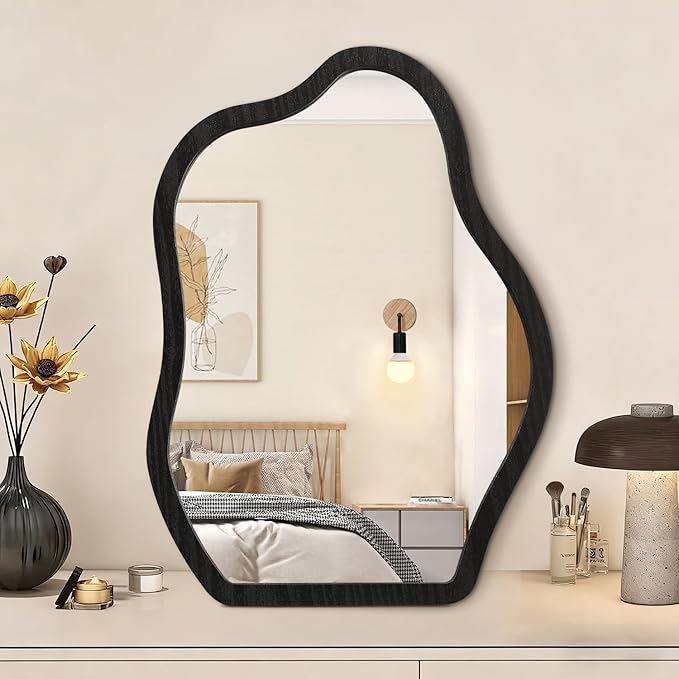 Table Desk Countertop Mirror Vanity Makeup Mirrors for Living Room Bedroom Birthday Gifts for Office Desk Room Decor High Definition 14" L x 10" W Small