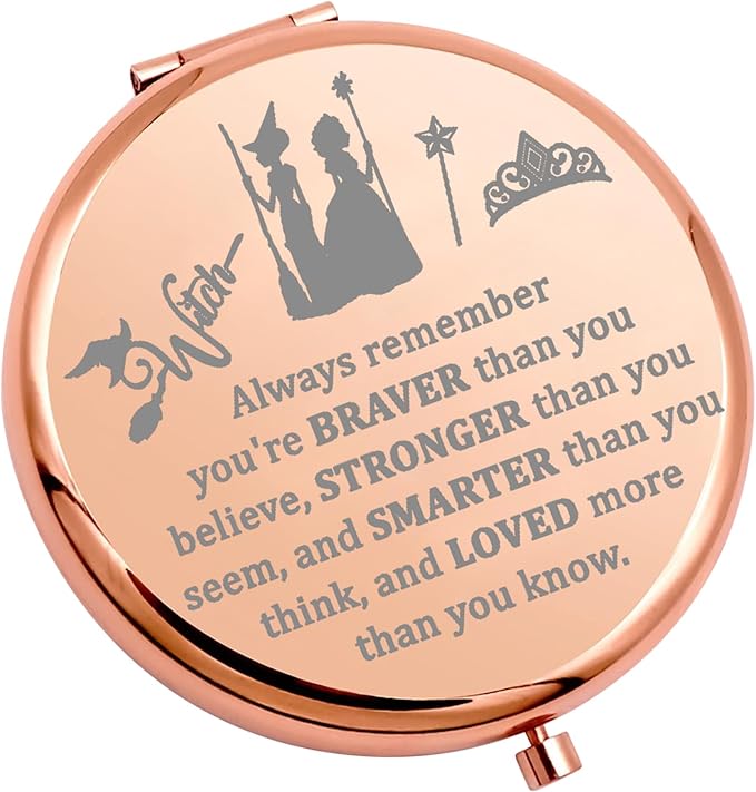 WSNANG Witch The Musical Gifts Witch Makeup Mirror Musical Lover Gift Musical Merchandise (Witch Mirror)