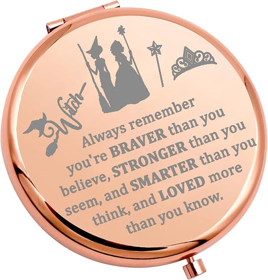 WSNANG Witch The Musical Gifts Witch Makeup Mirror Musical Lover Gift Musical Merchandise (Witch Mirror)