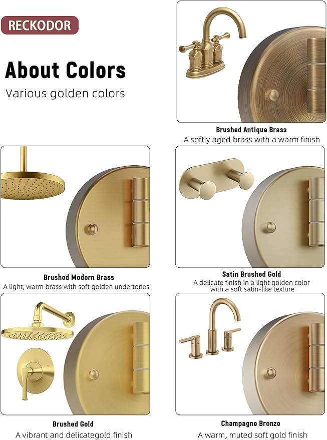 Brass Lighted Makeup Mirror Wall Mounted for Bathroom, Upgraded Brightness 3-Colors LED, Rechargeable Touch Dimmable 1X/5X Magnifying Vanity Mirror Swing Arm, Brushed Antique Brass