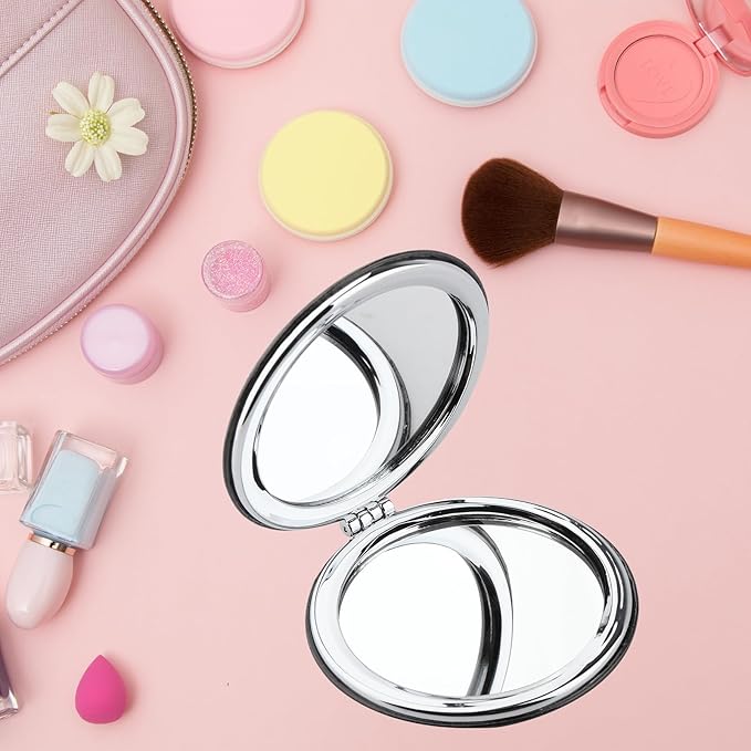 WSNANG Willy Musical Inspired Gift Chocolate Makeup Mirror for Fans and Musical Lover Chocolate Lover Gift(Brave WW Mirror-T)