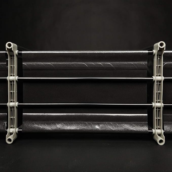 3‑Tier Storage Shelf with 9 Compartments – Multifunctional Organizer, Easy Assembly, Black