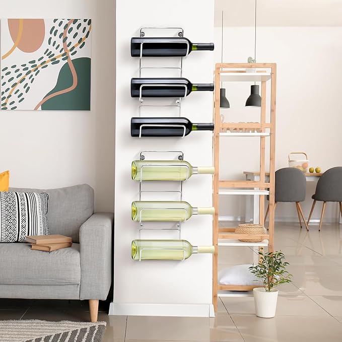 Sorbus Bathroom Wall Mounted Towel Rack - 12 Level Shelves for Rolled Towels, Washcloths, Linen - Spa, Salon & Towel Storage