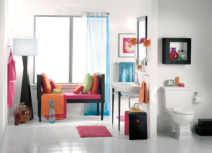 Moen DN7786CH Lounge Towel Ring, Chrome