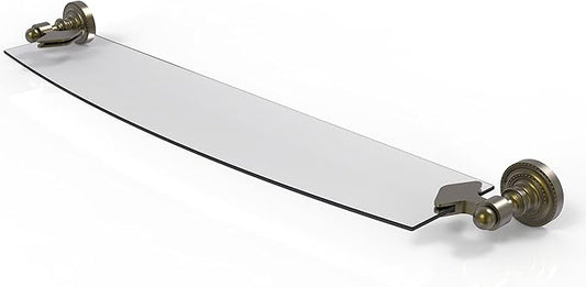 Dottingham Bathroom Shelf Finish: Antique Brass, Size: 28"