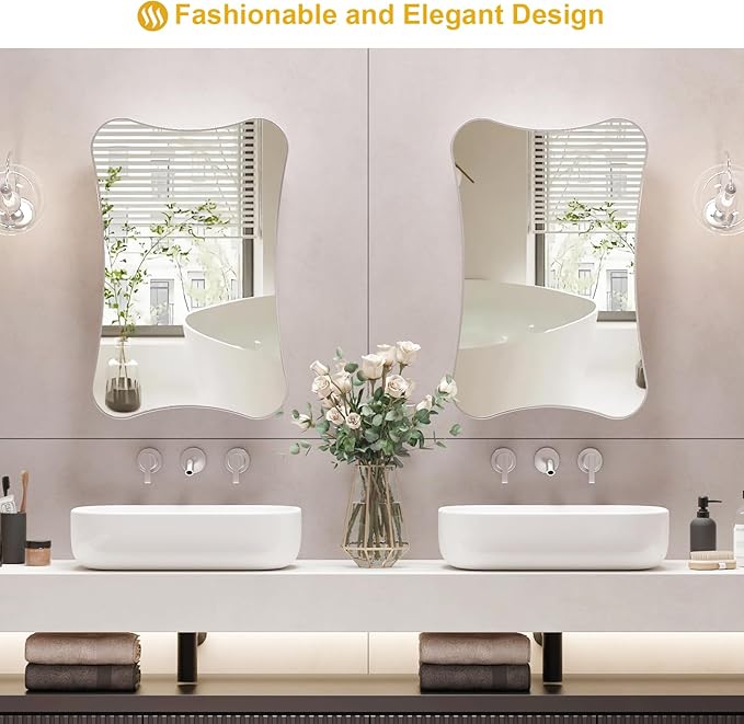 Bathroom Medicine Cabinet with Mirror,Mirrored Medicine Cabinets,Surface Mount Medicine Cabinet Wall Mounted,Bathroom Vanity Mirror with Storage 20x30