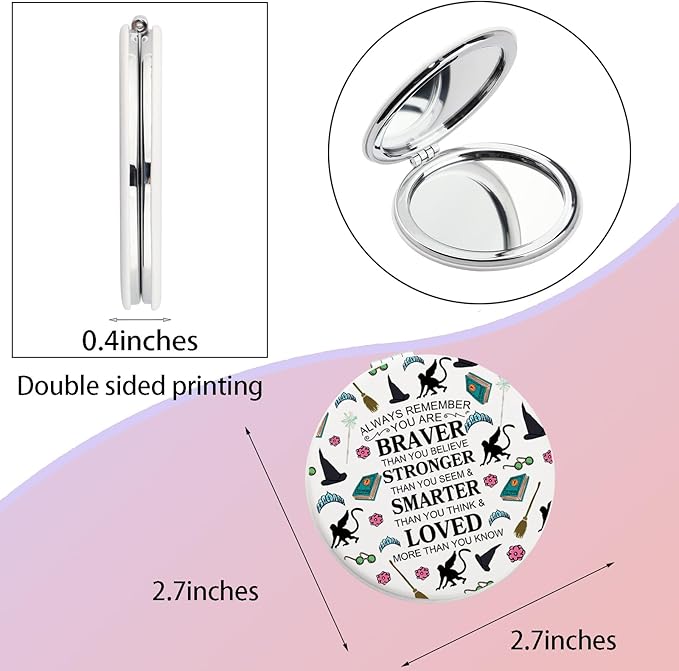 WSNANG Witch The Musical Gifts Witch Makeup Mirror Musical Lover Gift Musical Merchandise(Witch Mirror-T)