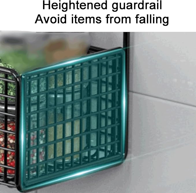 Removable Wall-Mounted Bathroom Shelves Iron Bathroom Shelves Large Capacity Creative Bathroom Shelves Removable Bathroom Shelves Large Capacity