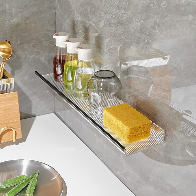 Bathroom Shelf, Vanity Storage Shelf, 40cm Shelf