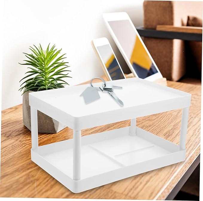 Holibanna Easy Assembly Storage Shelf Bathroom Rack Home Sundries Organizer Tidy up Your Space