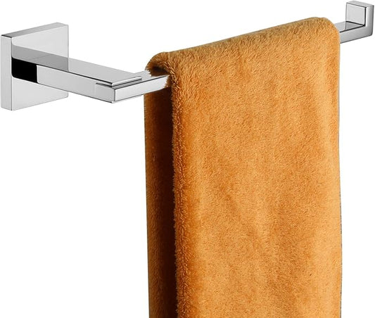 KOKOSIRI Hand Towel Bar Chrome Towel Ring Holder for Bathroom Hardware Organization and Storage Wall Mount Heavy Duty, Polished Stainless Steel B3006CH