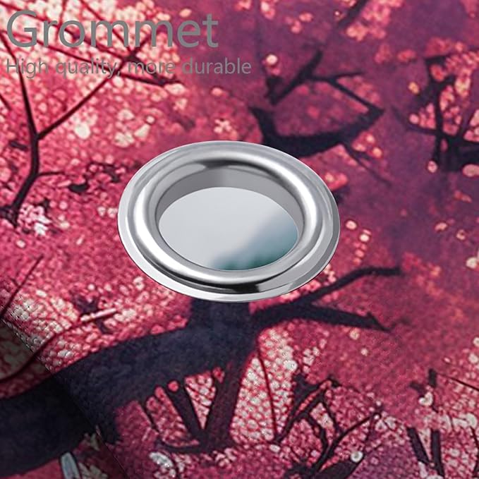 Cherry Blossoms Shower Curtain Set with Rugs,Toilet Lid Cover, Bath Mat, Japanese Anime Bathroom Shower Curtain with 12 Hooks Accessories Decorative