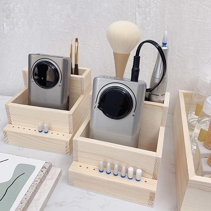 Nail Salon Storage Rack - Stylish Organizer for Manicure Supplies