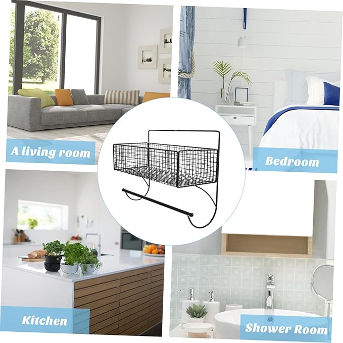 LIFKOME Multi-Function Storage Shelf Wall-Mounted Rack for Bathroom Over The Toilet Shelf Organizer