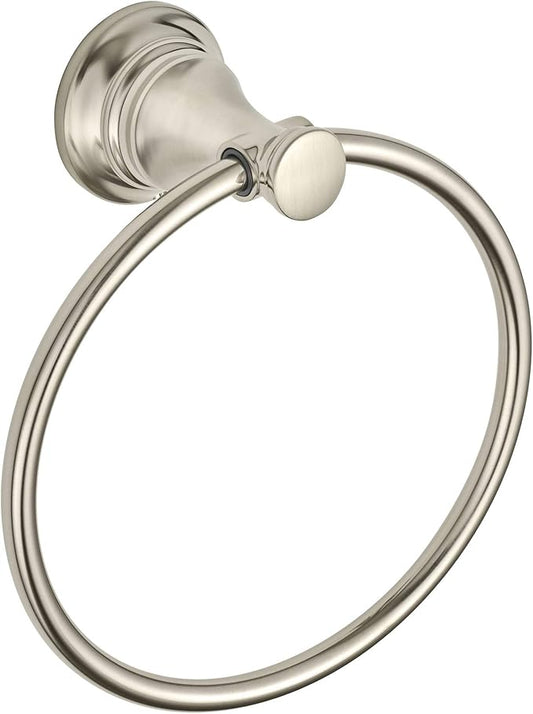 American Standard 7052190.295 Delancey -Towel Ring Brushed Nickel