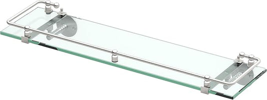 Gatco 1438SN Glass Railing Shelf, Satin Nickel
