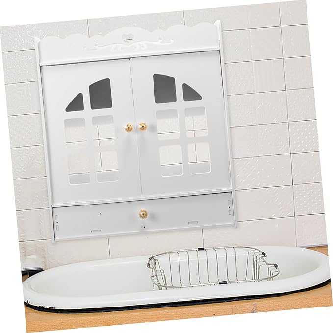 Bathroom Shelves Wall Mounted Restroom Organizer Wall Mount Cabinet for Bathroom Supplies