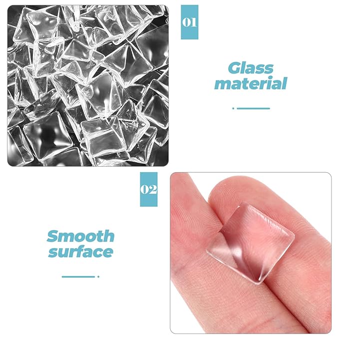 Mipcase Nail Color Display Stand 100Pcs Glass Nail Tip Cards for Art Polish Book Color Beads Display Tool