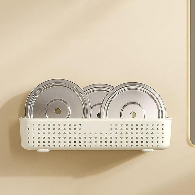 Space Saving Wall Shelf for Bathroom Kitchen Easy Installation Multiple Layer Cosmetic Organizers Bathroom Shelves