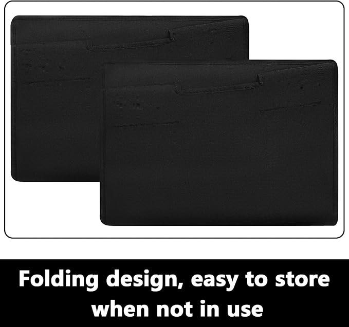 Windyun 3 Pcs Hypotenuse Laundry Sorter Replacement Bags Hamper Cart Removable Replacement Bags Laundry Storage Organizer Bag Hamper Liner, No Hooks 14.76 x 8.66 x 23.23/19.29" (Black,Beige,Gray)