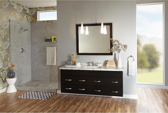 DELTA FAUCET 79424 Linden 18 in. Wall Mount Towel Bar Bath Hardware Accessory in Polished Chrome