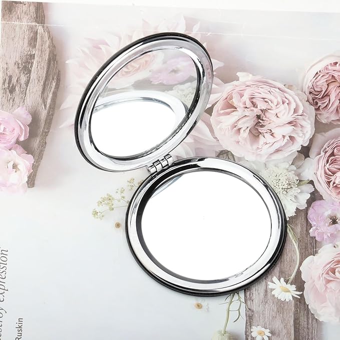 WSNANG Willy Musical Inspired Gift Chocolate Makeup Mirror for Fans and Musical Lover Chocolate Lover Gift(Brave WW Mirror-T)