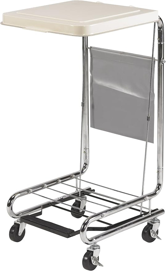 Drive Medical 13070 Alloy Steel Hamper Stand, Chrome
