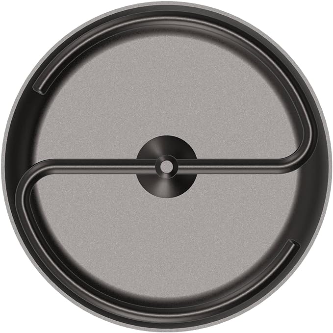 simpletome Towel Holder Stand Countertop with Storage Tray Non-Slip Weighted Base for Bathroom (Matte Black)
