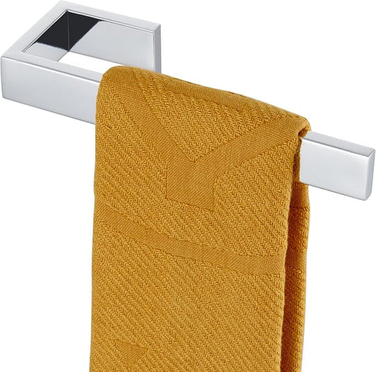 KOKOSIRI Hand Towel Bars Bathroom Towel Holder Wall Mounted Kitchen Towels Rack Bath Hardware Polished Chrome Stainless Steel, B3009CH