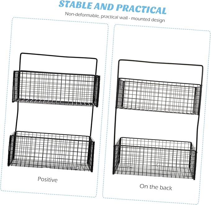 GLEAVI Bathroom Shelving Kitchen Storage Shelf Wall-Mounted Rack Smooth Surface Easy to Clean