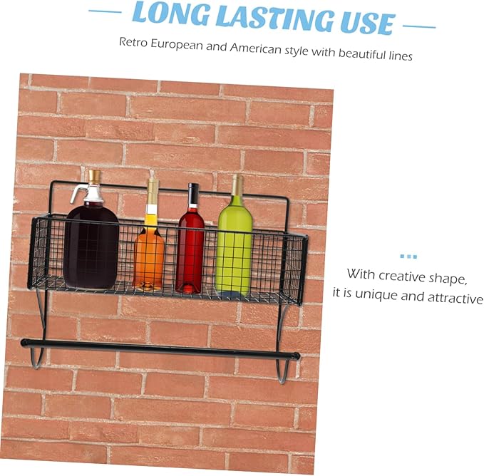 Holibanna Toilet Storage Rack Kitchen Storage Shelf Bathroom Shelving Wall-Mounted Rack Floating Shelves