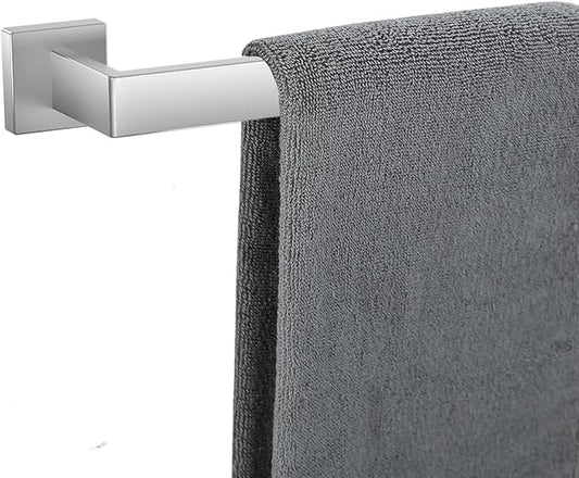 Towel Bar for Bathroom 36 Inch Brushed Nickel Towel Holder 12/16/20/24/28/32/36 Inch Stainless Steel SUS304 Rustproof Towel Rack Modern Square Towel Rod for Bathroom Wall (1, Brushed Nickel, 36 Inch)