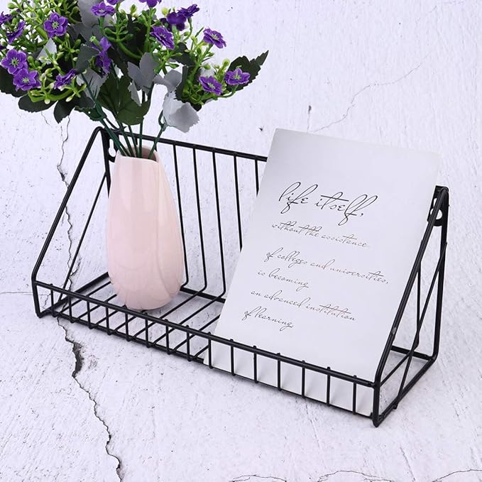 VOSAREA 2pcs Door Storage -mounted Hanging Basket Organizer Space-saving Shelf for Bathroom Kitchen